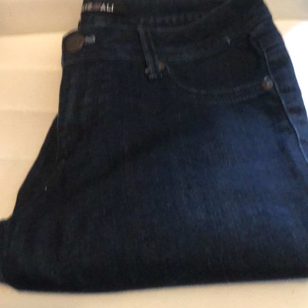 Vintage Roz and Ali dark denim dressy no front pocket